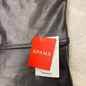 SPANX Faux Leather Leggings